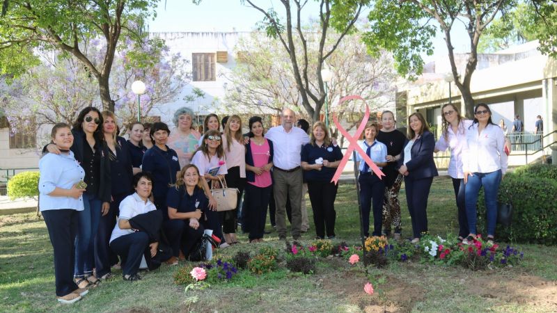 Actividad de concientización por el Día Internacional del Cáncer de Mama