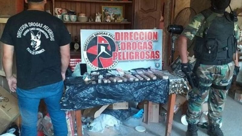 Secuestran 6 kilos de marihuana en Valle Viejo