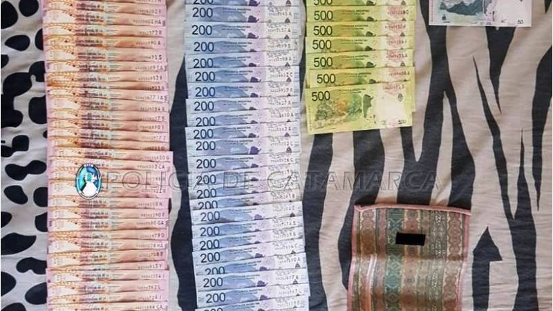 Encontraron casi 26 mil pesos que serían del robo en la estación de servicio