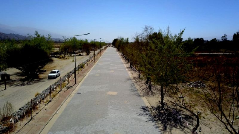 Embellecieron la costanera santamariana