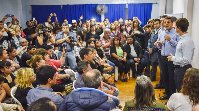 Massa: “Este Gobierno destruyó a los trabajadores y a los jubilados”