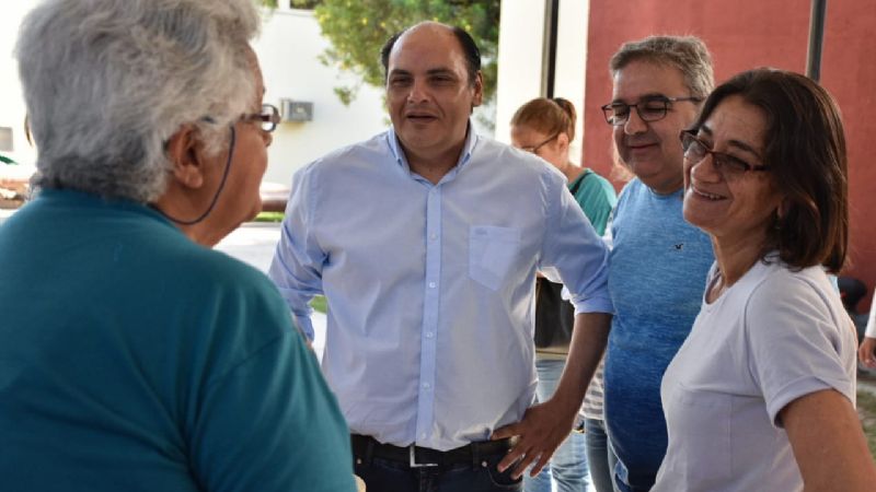 Lucía y Raúl visitaron el remodelado PCPC