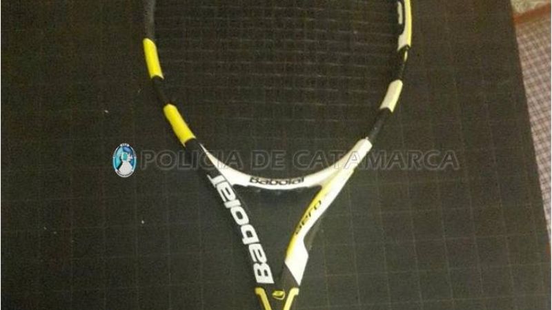 Recuperan una raqueta de tenis valuada en 15 mil pesos