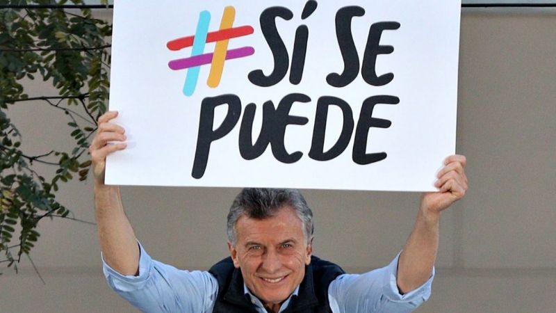 Pese a las marchas del "Sí, se puede", cae la imagen de Macri