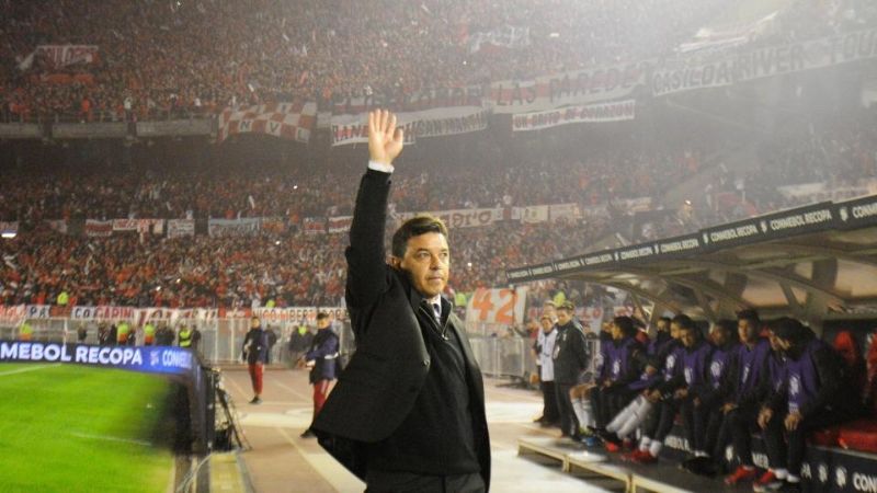 River ganó 50 eliminatorias de 61 mano a mano con Gallardo