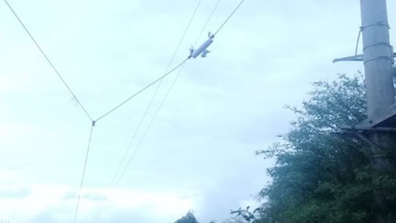 La lluvia trajo problemas y afectó el servicio eléctrico