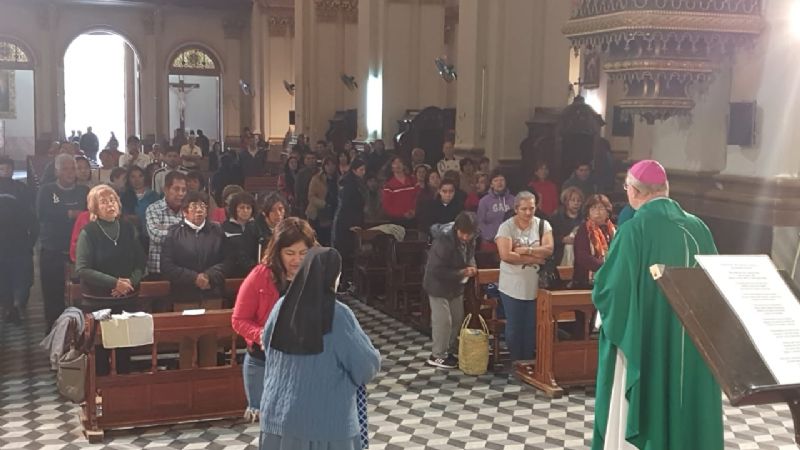 La parroquia de Belén peregrinó al Santuario de la Virgen del Valle