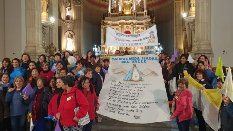 La parroquia de Belén peregrinó al Santuario de la Virgen del Valle