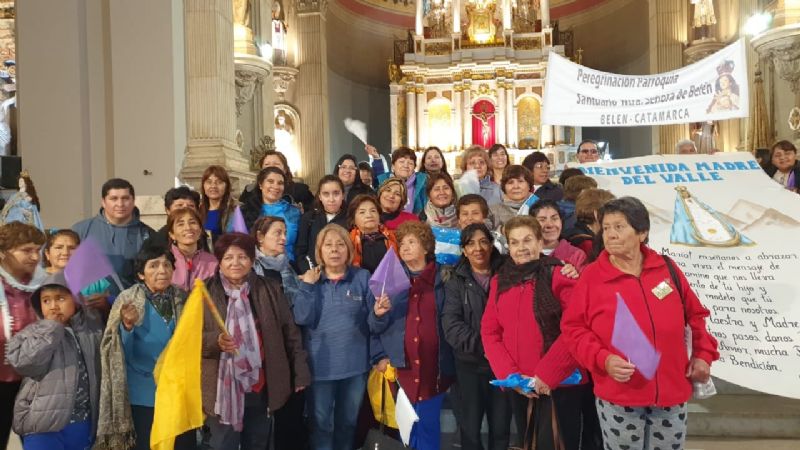 La parroquia de Belén peregrinó al Santuario de la Virgen del Valle