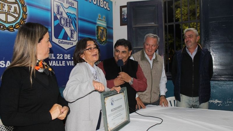 Histórica visita de la gobernadora Corpacci a la Liga Chacarera