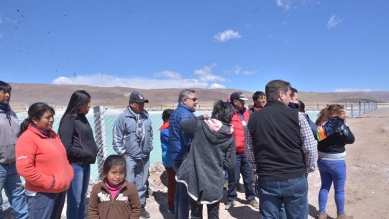 Jalil visitó a los vecinos de Antofagasta de la Sierra