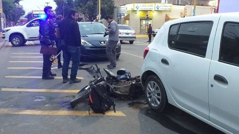 Grave accidente en avenida Belgrano