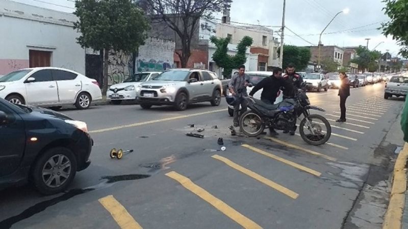 Grave accidente en avenida Belgrano