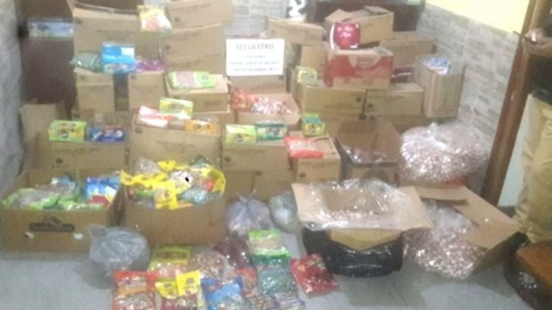Secuestraron mercadería sustraída de Arcor