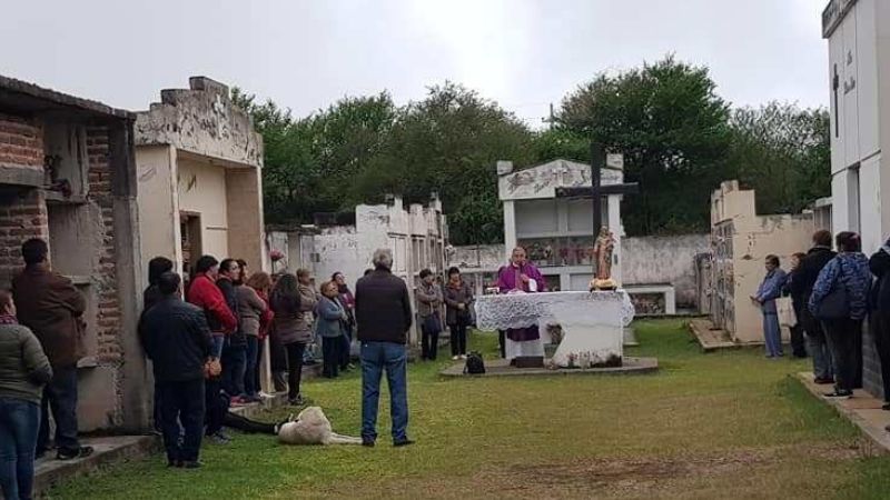 La comunidad de Paclín vive a pleno los 150 años de la parroquia