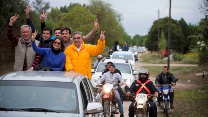 Caravana del Frente de Todos en Tapso