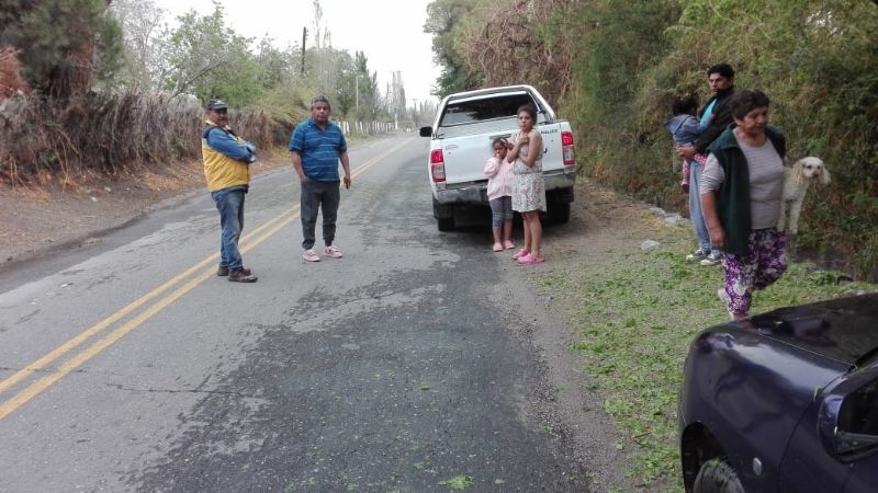 Productores de San José afectados por el granizo