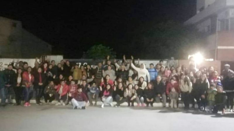 Emotiva vigilia por la Lealtad Peronista en Recreo