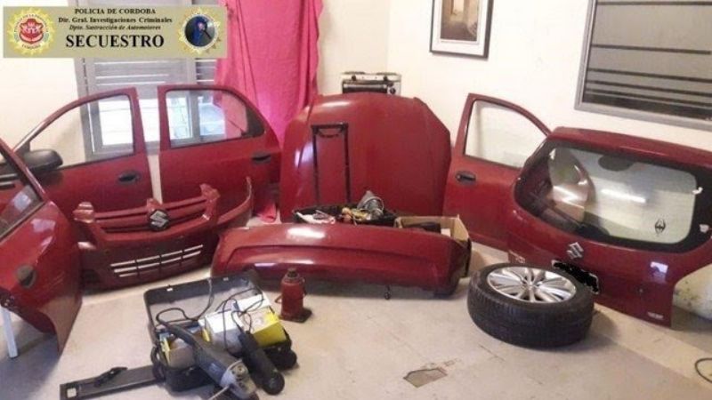 Detuvieron en Recreo a integrante de banda que robaba autos en Córdoba