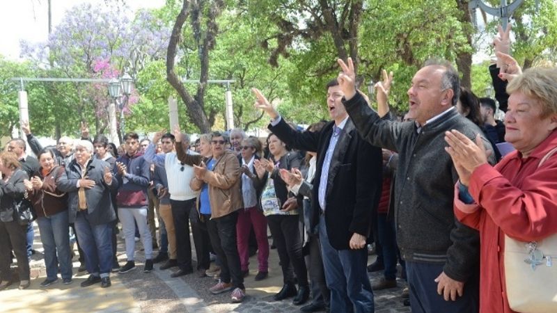 Peronistas celebraron el Día de la Lealtad