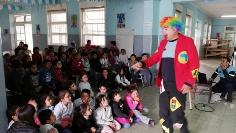 Seguridad Vial brindo capacitación en escuelas