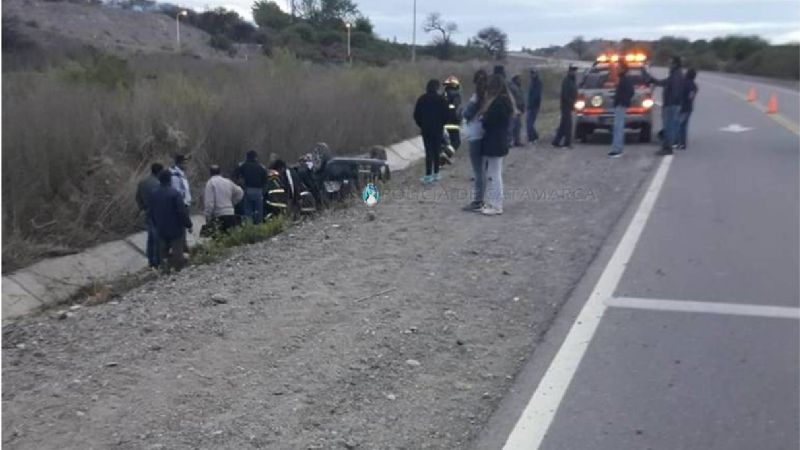Joven murió tras chocar con un animal en la ruta 40
