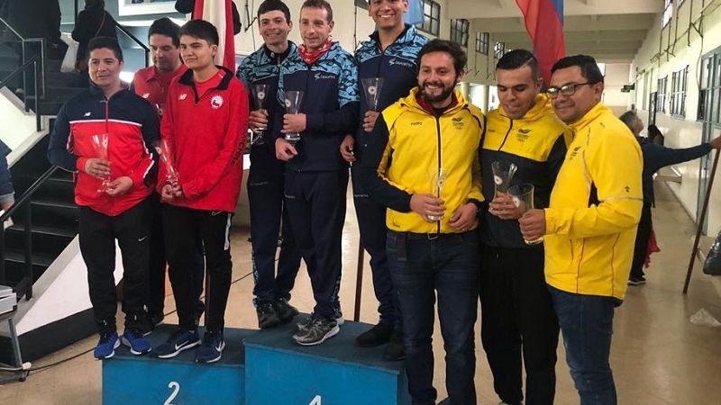 Julián Gutiérrez con doble Oro y Bronce en Copa Sudamericana