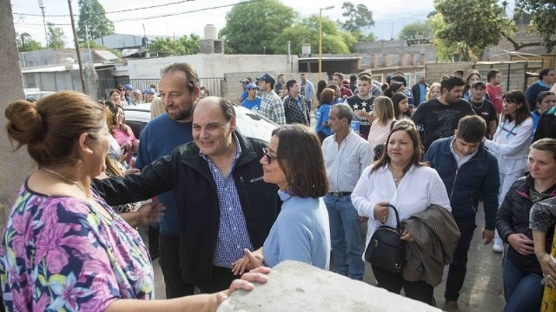 Caminata del Frente de Todos por el circuito 6