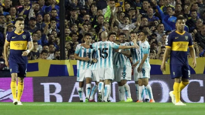 Boca perdió con Racing y River le empató a Arsenal