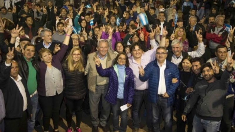 Multitudinario acto del Frente de Todos en Chumbicha