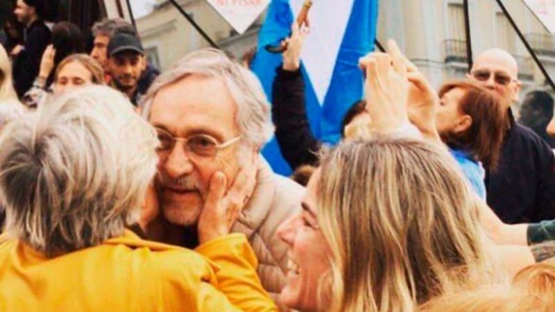 Argentinos que viven en el exterior replican la marcha del “Sí, se puede”