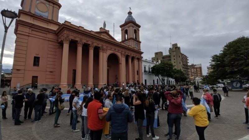 En Catamarca también hubo marcha del #SiSePuede