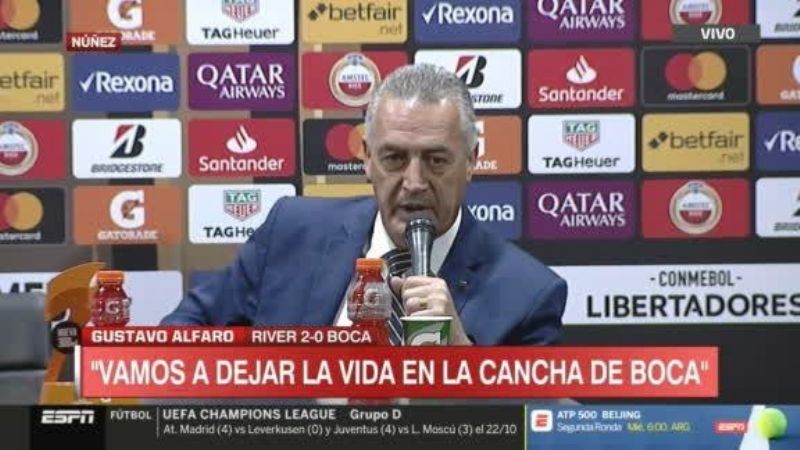 Para Alfaro, “River simula”; Gallardo no le contestó