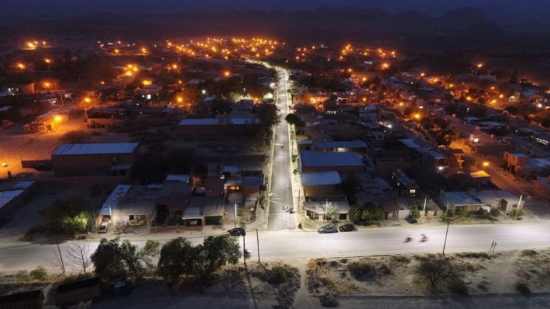 Provisión de agua potable en El Cerrito y la urbanización en el acceso a barrios del Este
