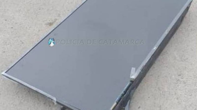 Recuperan un televisor robado y secuestran una moto