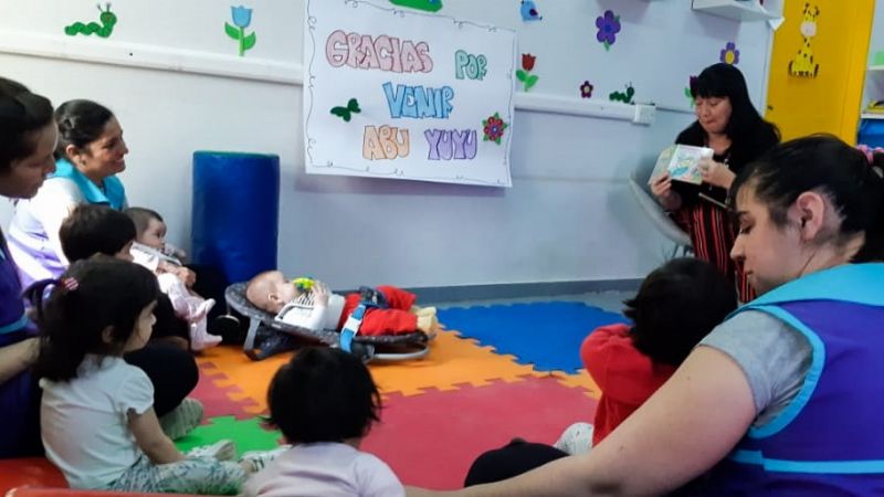 Jornada de cuentos en el Jardín Maternal