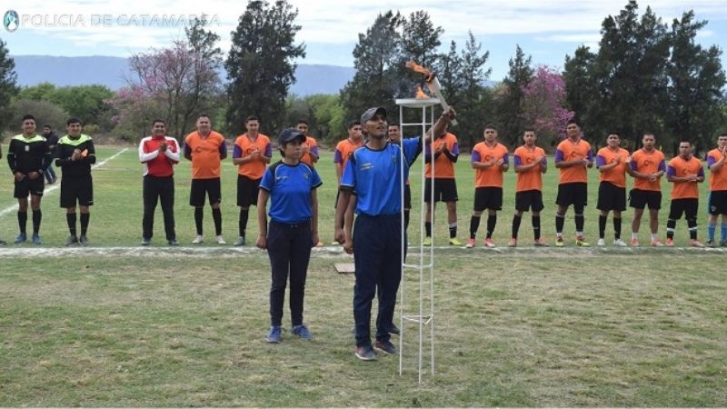 Policías, de olimpíadas