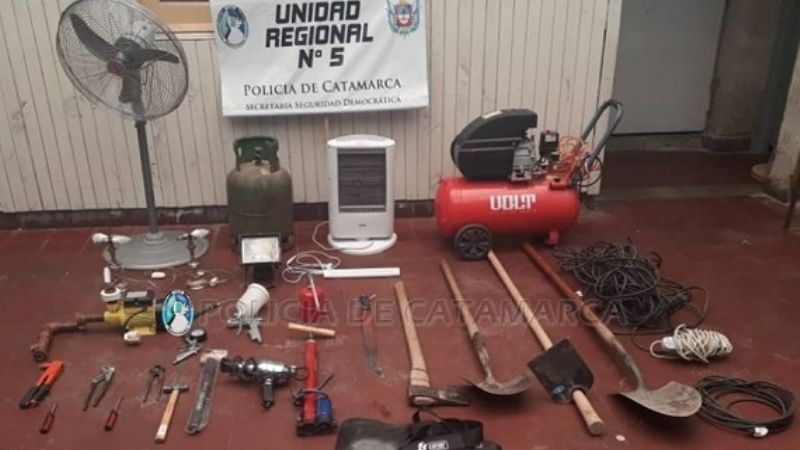 Esclarecen robo en Tinogasta