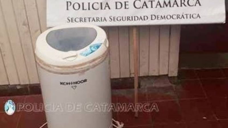 Aprehenden a un joven y recuperan una motosierra y un secarropas