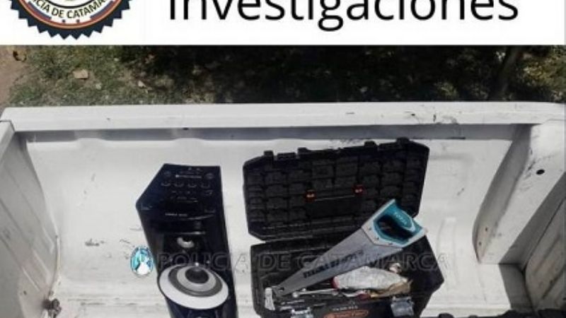 En allanamientos secuestran elementos robados