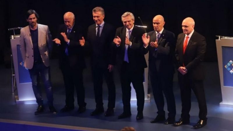 Macri y Fernández polarizaron la discusión con fuertes acusaciones cruzadas