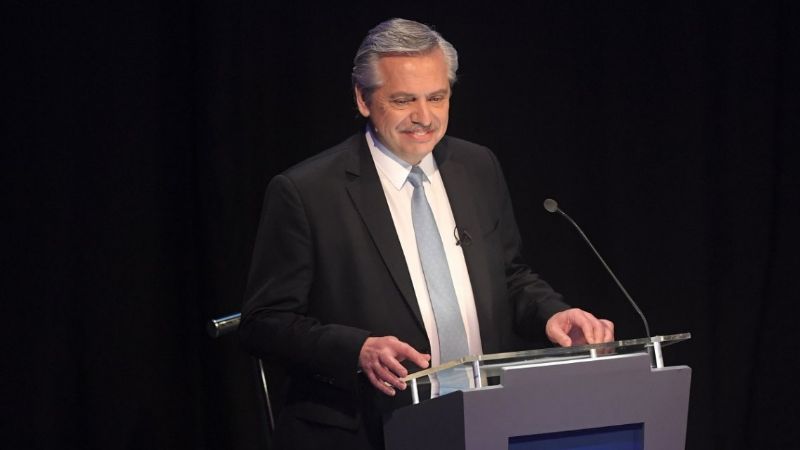 Alberto después del segundo debate: "Macri ya es parte de la historia"