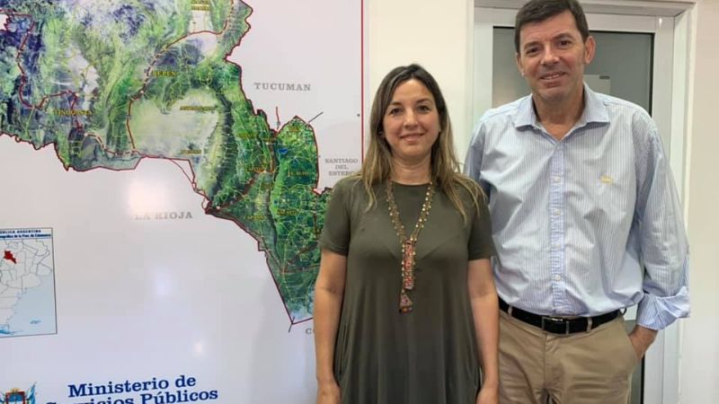 Dalla Lasta presentó a Zenteno el Plan de Conectividad Digital para Valle Viejo