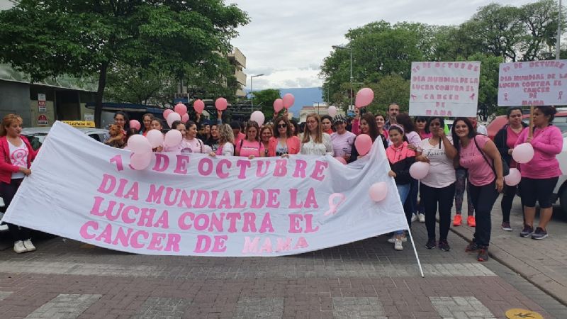 Conmemoraron el “Día Internacional de la Lucha Contra el Cáncer de Mama”