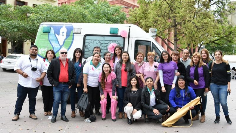 Conmemoraron el “Día Internacional de la Lucha Contra el Cáncer de Mama”