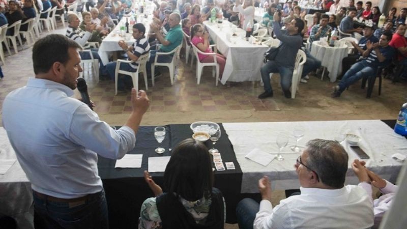 Candidatos del Frente de Todos visitaron Paclín