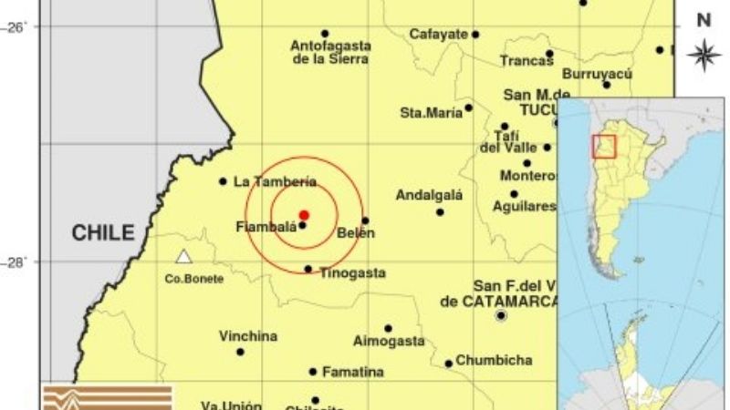 Tres temblores en la madrugada