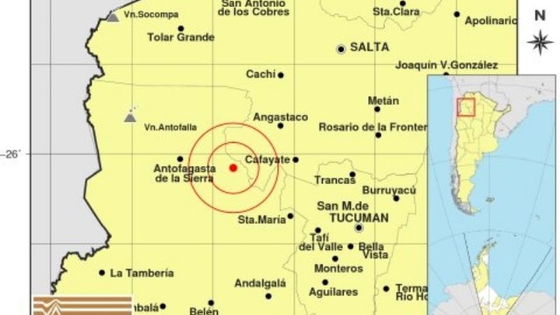 Tres temblores en la madrugada