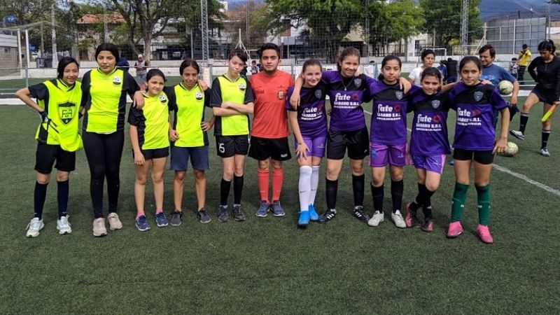 La Fiel realizó el "1er.  Torneo de Fútbol Femenino Infantil”