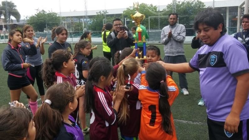 La Fiel realizó el "1er.  Torneo de Fútbol Femenino Infantil”